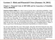 ترجمه متن ریسک و بحران مالی، به همراه اصل مقاله